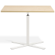 Boost Gas Lift Single Leg Table for Rectangular Tops